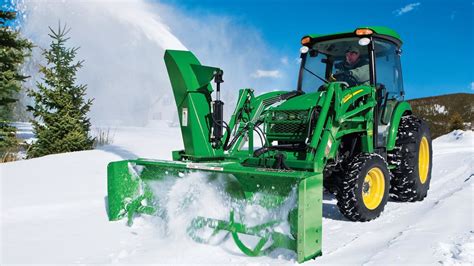 john deere skid steer snowblower for sale|john deere tractor snowblower used.